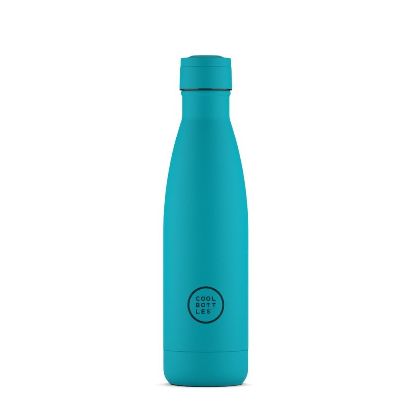 Nerezová termolahev COOL BOTTLES Vivid Turquoise třívrstvá 500 ml