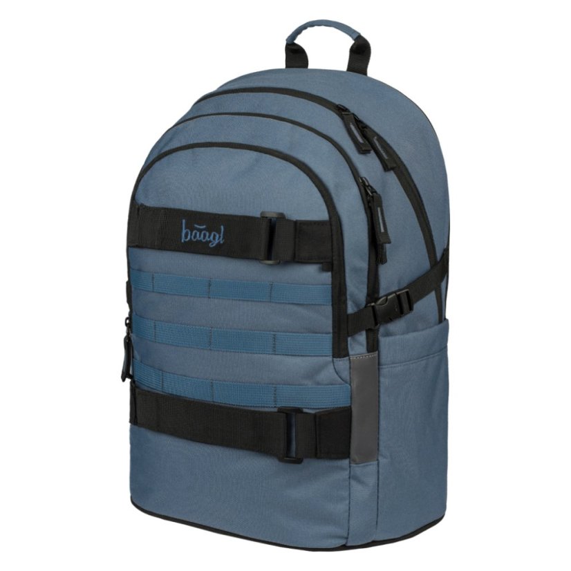 BAAGL Školský batoh Skate Dust Blue - Baagl
