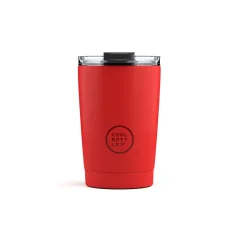 Termohrnček z nehrdzavejúcej ocele COOL BOTTLES Vivid Red 330ml