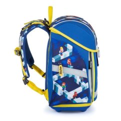 Školní aktovka Oxybag PREMIUM LIGHT Playworld modrá