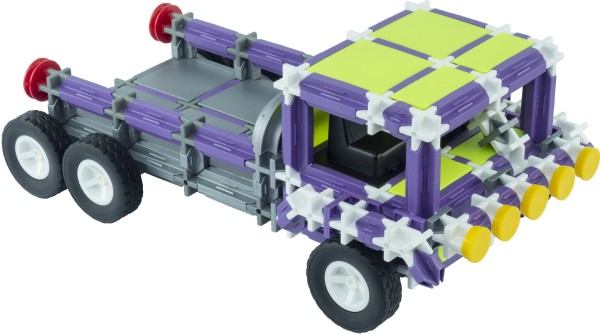 Stavebnice SEVA DOPRAVA Truck plast 402 dílků v krabici 35x33x5cm - SEVA