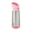 B.Box termoska na pití s brčkem 500 ml – Flamingo Fizz