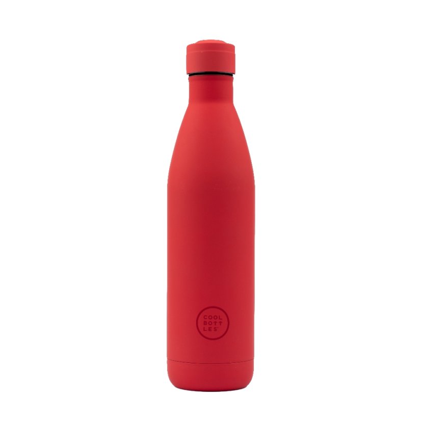 Nerezová termolahev COOL BOTTLES Vivid Red třívrstvá 750ml