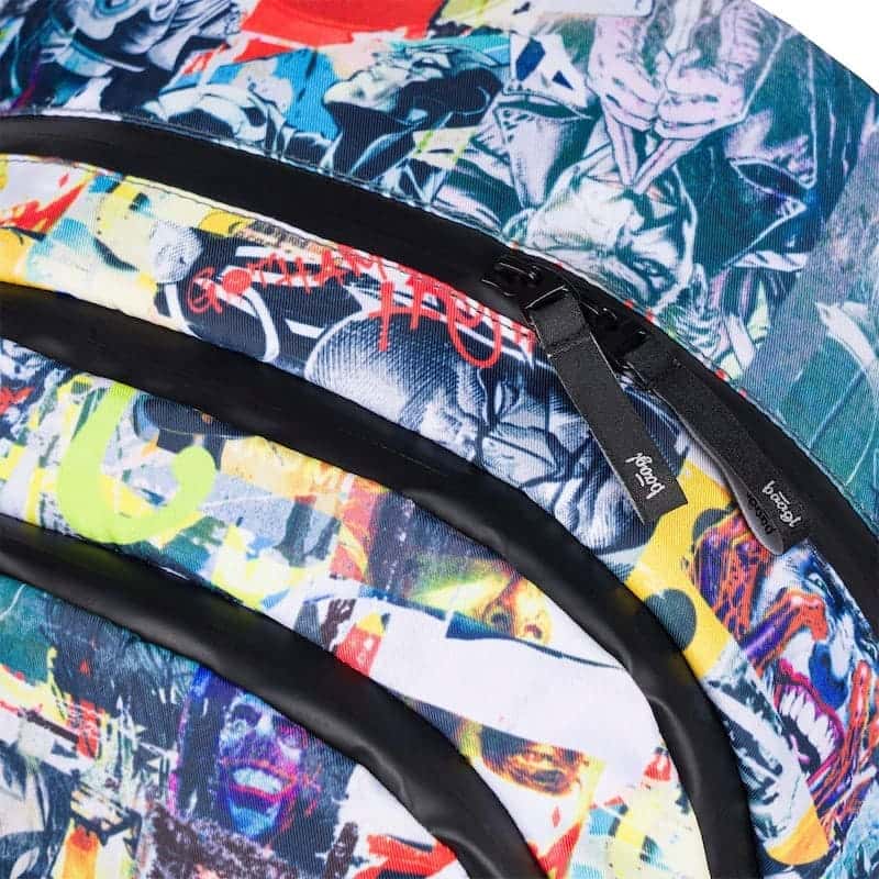 Školní batoh v setu Baagl Skate Batman Komiks II - 5 dílů