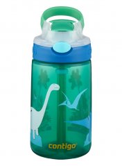 Dětská láhev na pití CONTIGO Autospout James 420 ml - zelená džungle