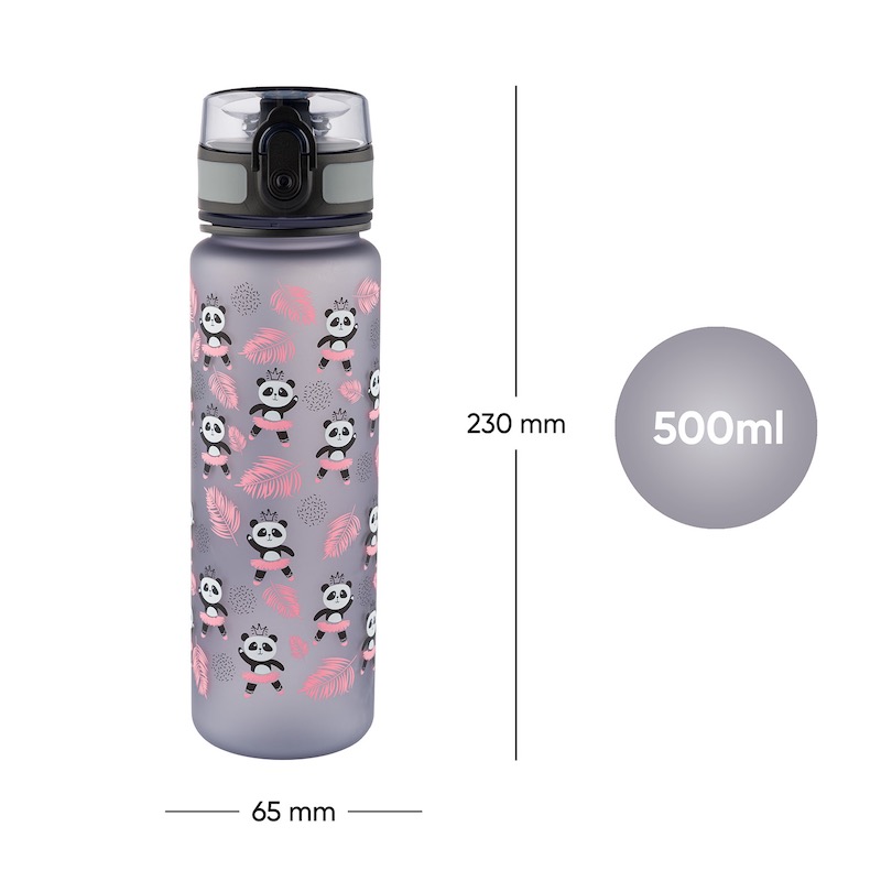 Tritanová fľaša na pitie Baagl Panda 500 ml