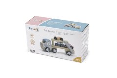 Drevený kamión s autíčkami PolarB