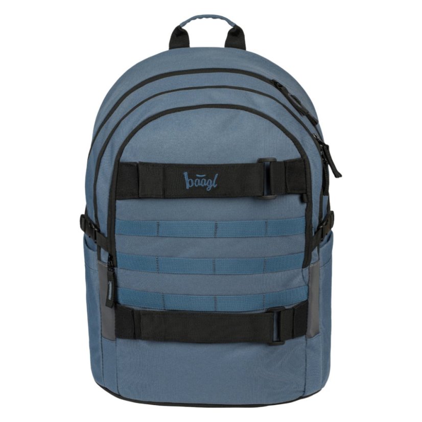 BAAGL SADA 3 Skate Dust Blue: batoh, peračník, športová taška - Baagl