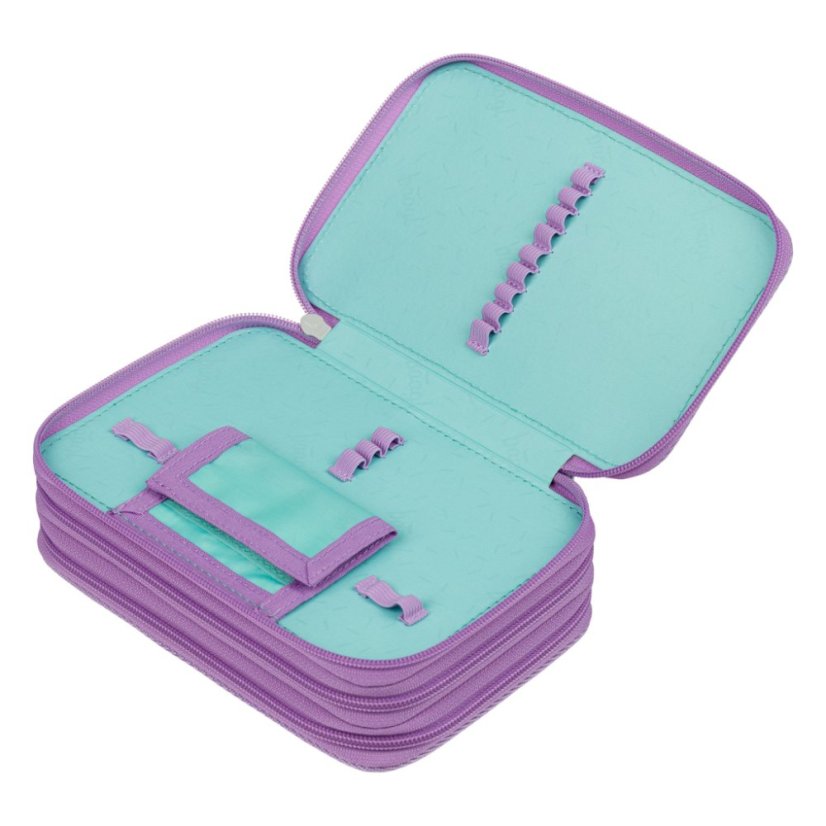 BAAGL Školní penál třípatrový Lavender - Baagl