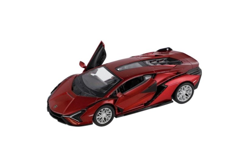 Kinsmart Auto Lamborghini Sián FKP 37 - barva: oranžová