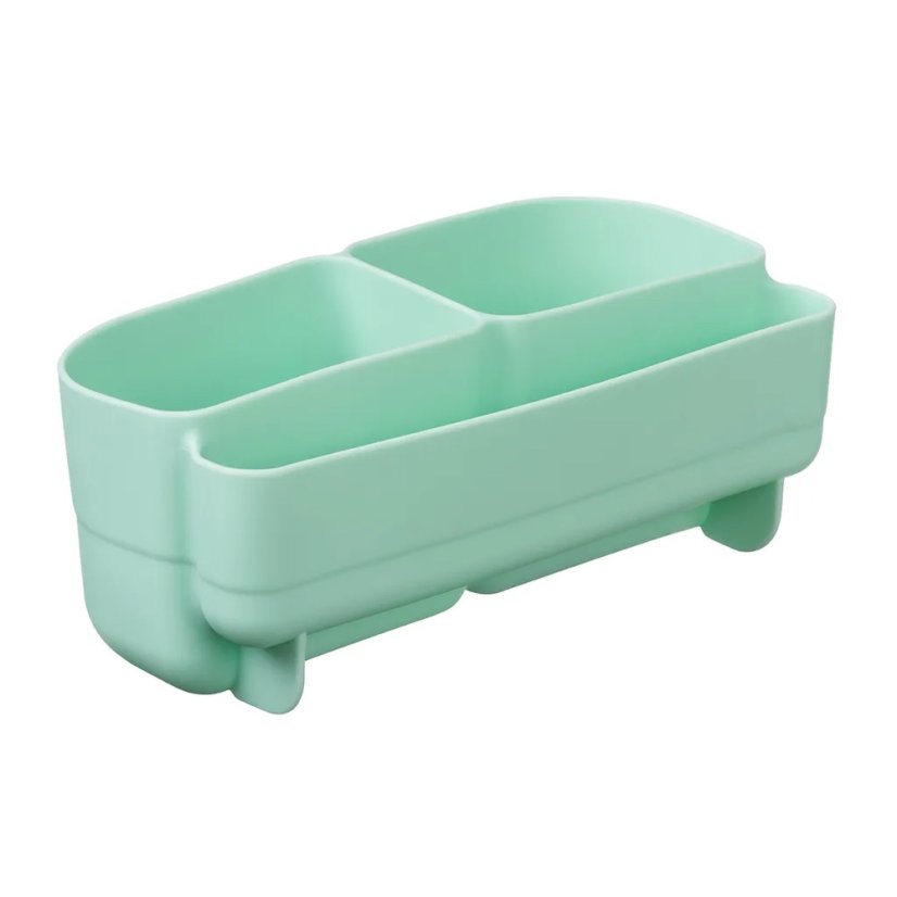 b.box Silikónový bento organizér do stredného boxu Zelený