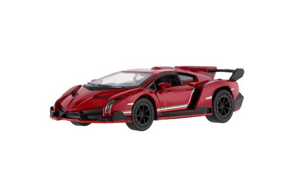 Kinsmart Auto Lamborghini Veneno - barva: šedá