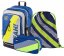 Školní batoh v setu Baagl Cubic Neon - 3 díly