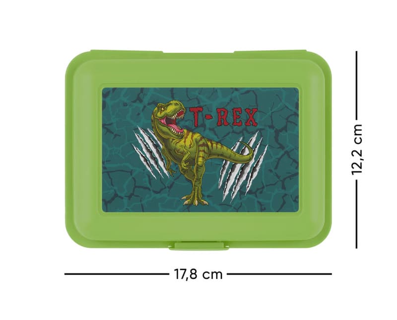 BAAGL 5 SET Airy T-REX: batoh, penál, sáček, peněženka, box