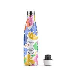 Termo fl'aša z nerezové ocele Cool Bottles Xclusive! Floral Madness trojvrstvová 500 ml