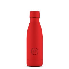 Nerezová termolahev COOL BOTTLES Vivid Red třívrstvá 350 ml
