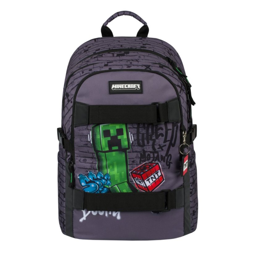 BAAGL SET 3 Skate Minecraft TNT: Batoh, Etue, Sáček - Baagl