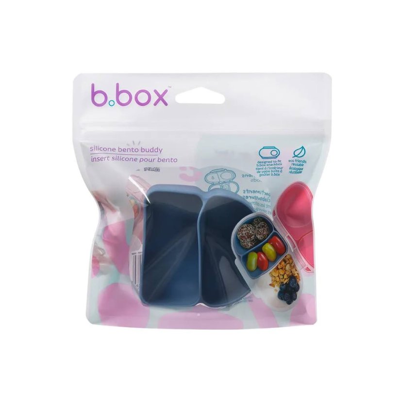 b.box Silikónový organizér do malého boxu Modrý