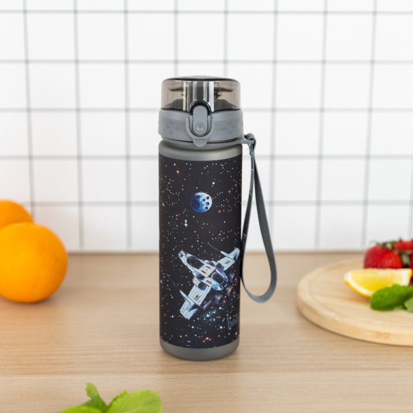 BAAGL Tritanová fľaša na nápoje Pixel Space, 500 ml - Baagl
