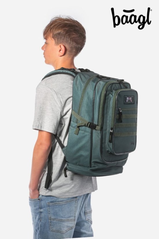 BAAGL Školský batoh Cubic Grove - Baagl