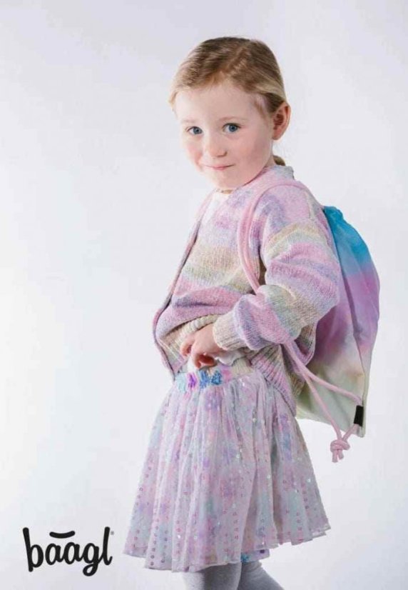 Předškolní sáček Baagl Rainbow