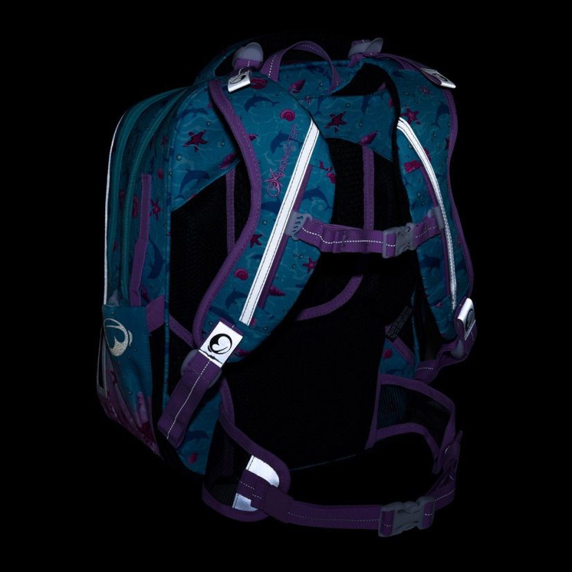 Bagmaster LUMI 24 A malý školní set pro prvňáčky – mořská panna - Bagmaster
