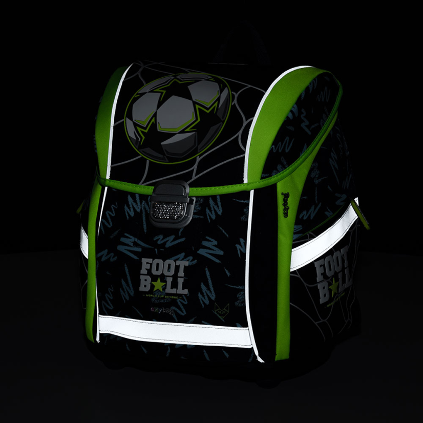 Školní batoh PREMIUM LIGHT fotbal - Oxybag (Karton P+P)