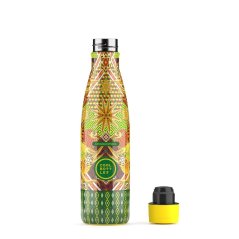 Termo fl'aša z nerezové ocele Cool Bottles Xclusive! Mystical Lions trojvrstvová 500 ml
