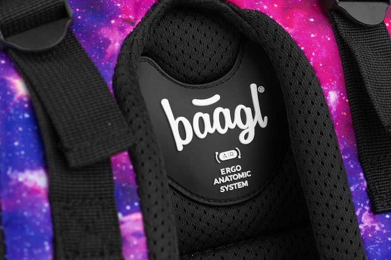 Školní batoh v setu Baagl Skate Galaxy - 5 dílů