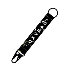 Krátká klíčenka s karabinkou Rebel - Oxybag (Karton P+P)