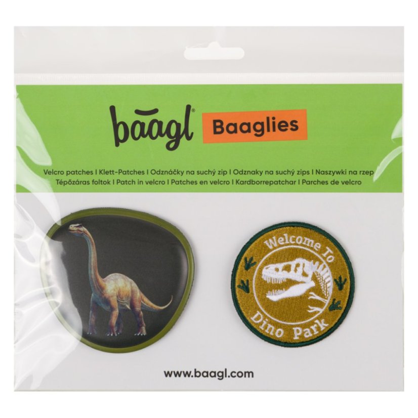 BAAGL Baaglies 2 kusy Dino - Baagl