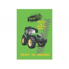 Desky na abecedu Oxybag traktor