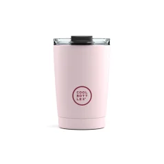 Termohrnček z nehrdzavejúcej ocele COOL BOTTLES Pastelovo ružový 330ml