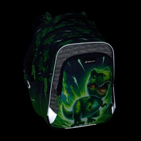 Bagmaster LUMI 25 C malý školní set pro prvňáčky – dinosaurus - Bagmaster