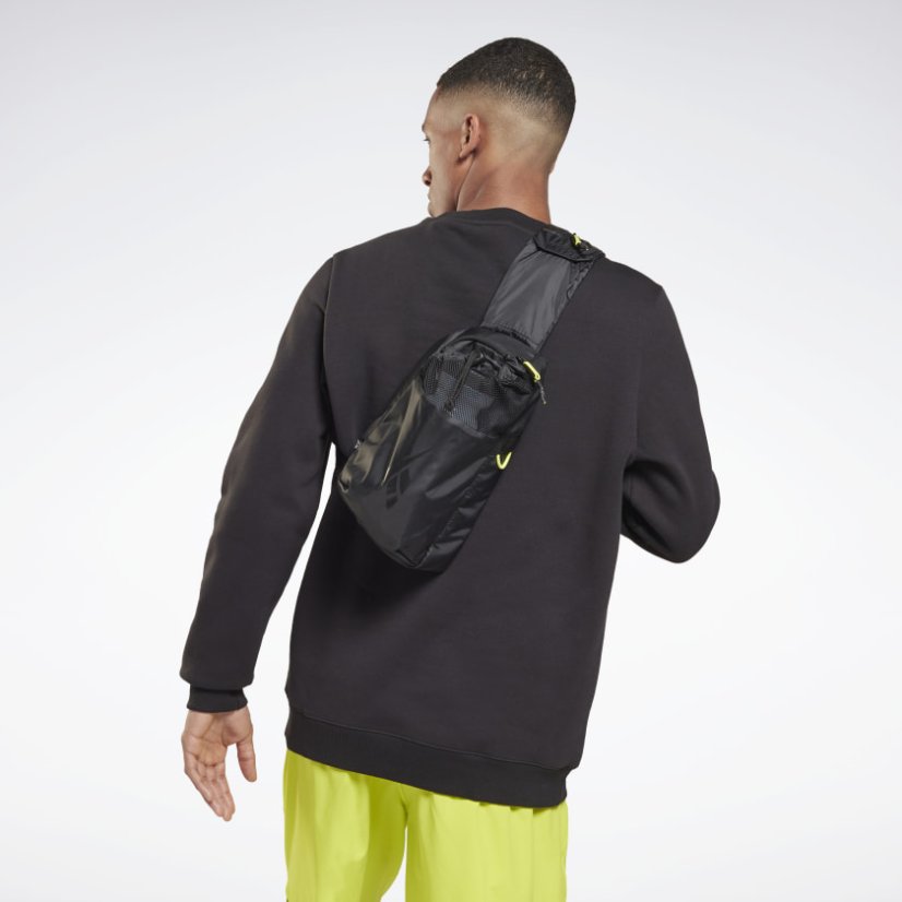 Crossbody batoh Tech Style Slingbag černý