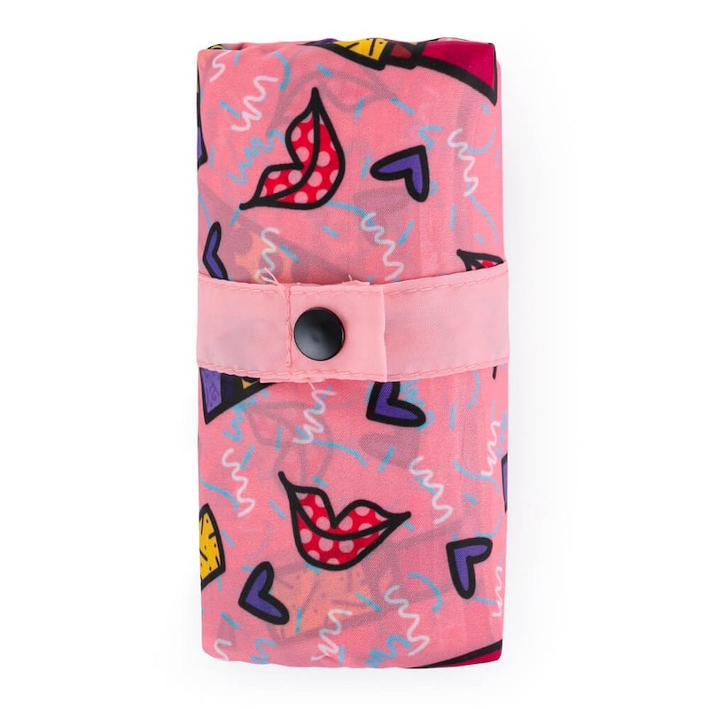Skládací nákupní taška se zipem Bagmaster Britto Rtěnky