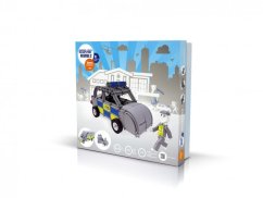 Stavebnice SEVA RESCUE 2 (policie) plast 534ks v krabici 35x33x8cm - SEVA