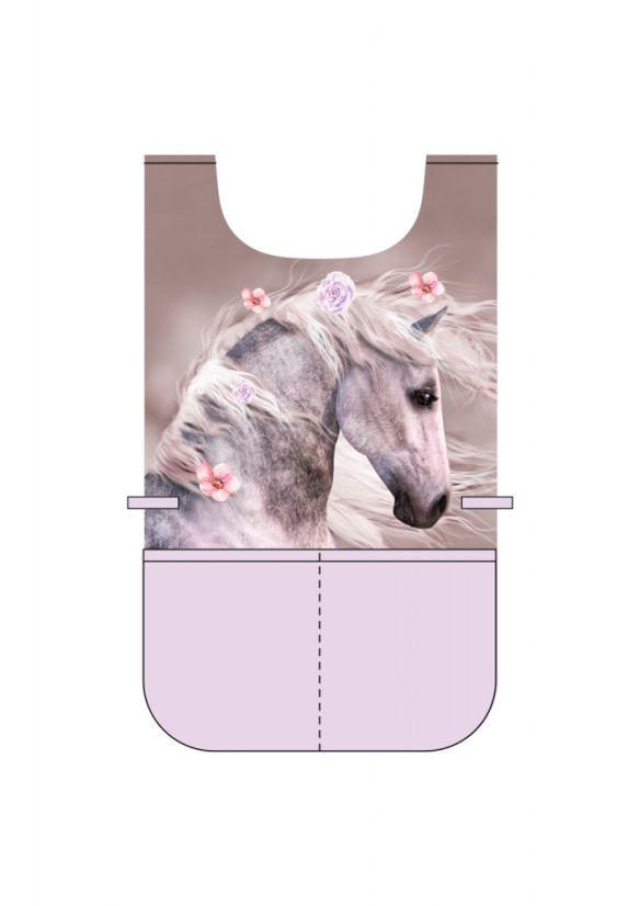 Zástěra pončo kůň romantic - Oxybag (Karton P+P)