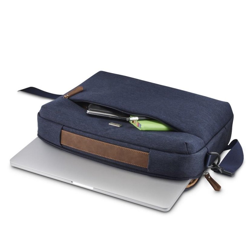 Brašna na notebook Hama Casual tmavomodrá 13,3-14,1"