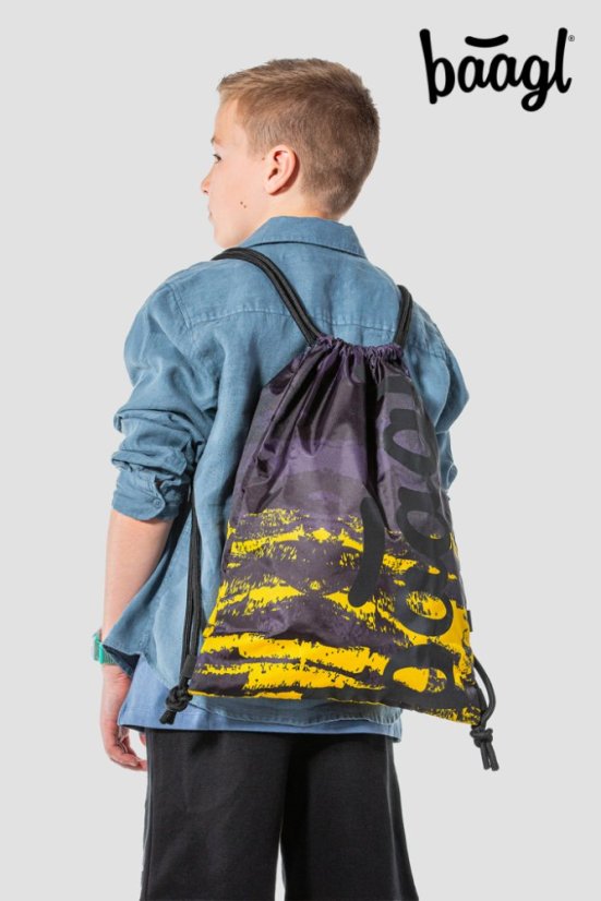 BAAGL SADA 5 Skate Dune: batoh, peračník, vrecko, dosky, púzdro - Baagl