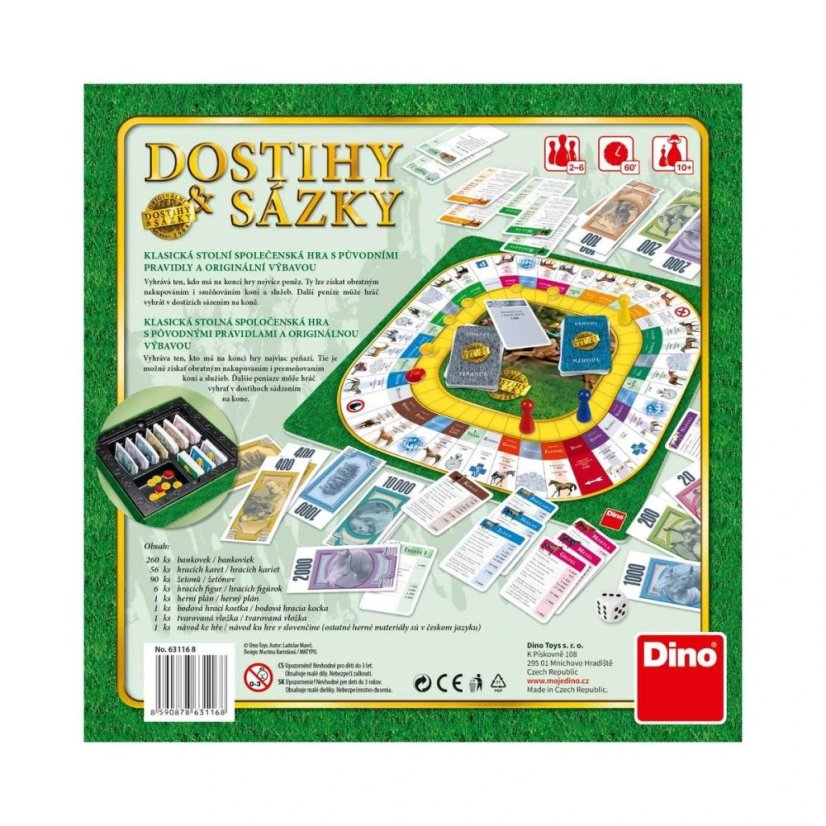 Dostihy a sázky společenská hra