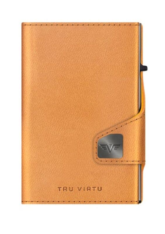 Vegan Bio Apple peněženka TRU VIRTU CLICK & SLIDE - Wallnut