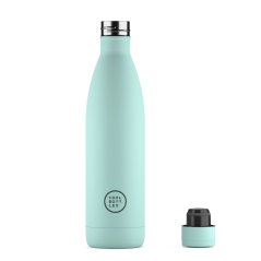 Termo fľaša z nerezovej ocele COOL BOTTLES Pastel Sky trojvrstvová 750 ml