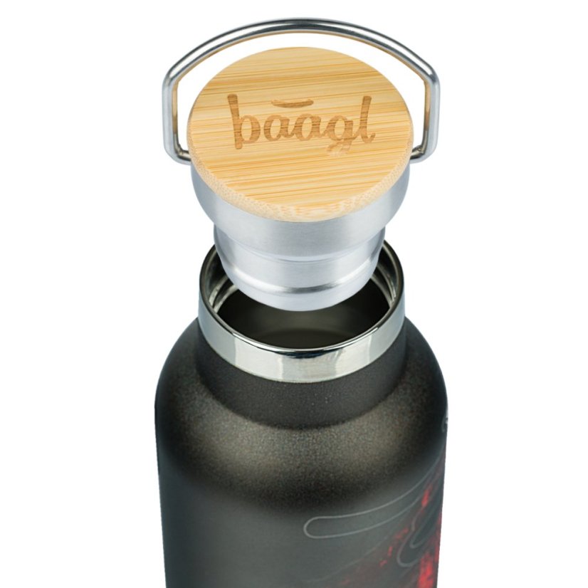 BAAGL Termofľaša s bambusovým viečkom Láva, 500 ml - Baagl
