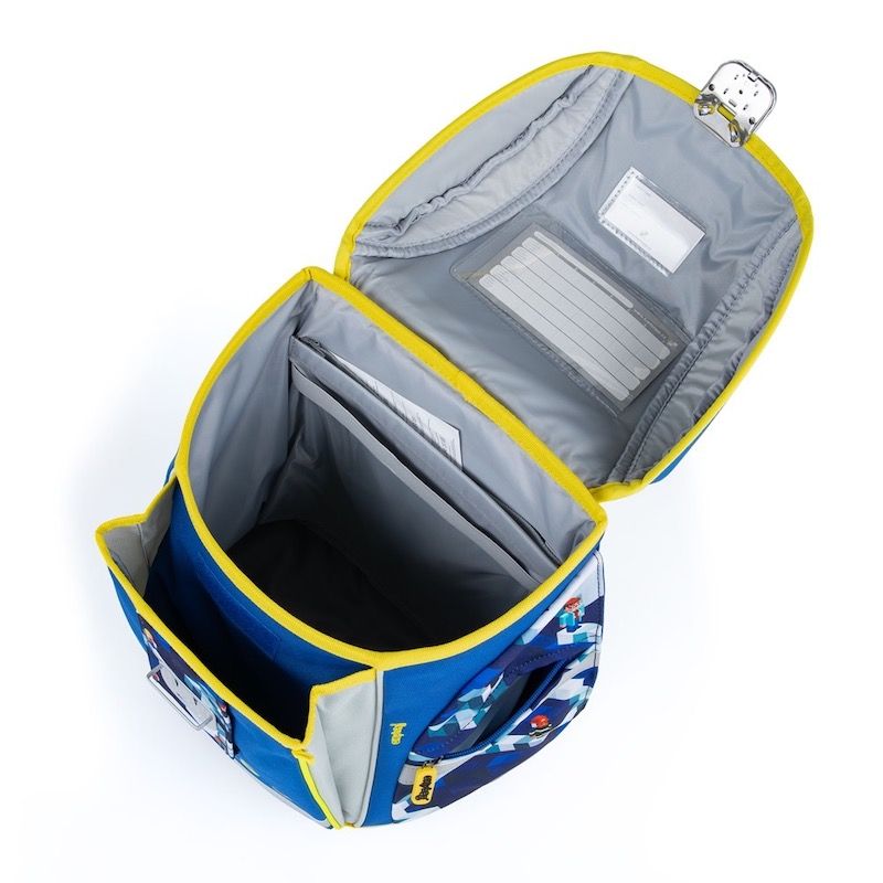 Školní aktovka Oxybag PREMIUM LIGHT Playworld modrá