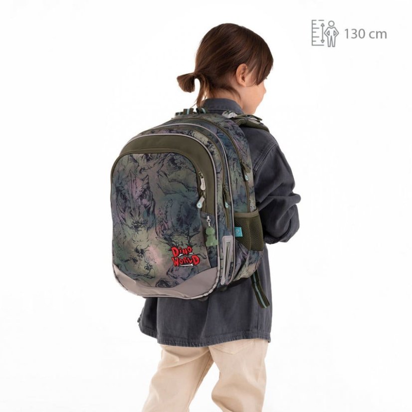 Batoh s dino motivem v setu Topgal ELLY 22015 SET SMALL