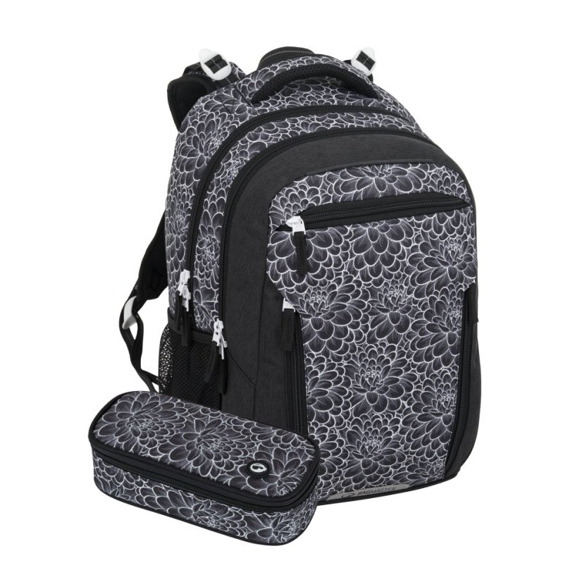 Bagmaster PORTO 25 A studentský set – černo-bílý - Bagmaster
