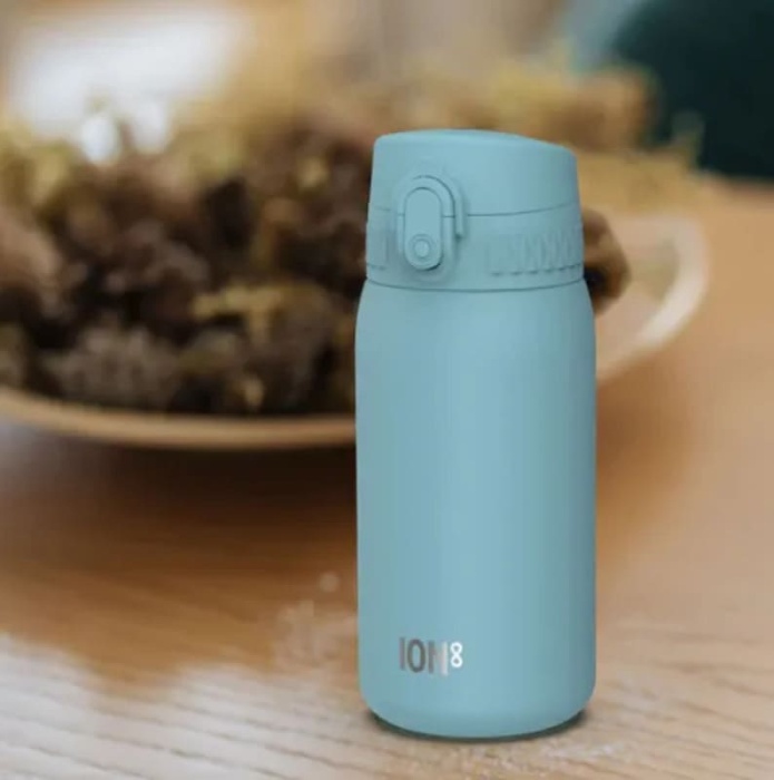 Nerezová láhev na pití ion8 Leak Proof Alaskan Blue 350 ml