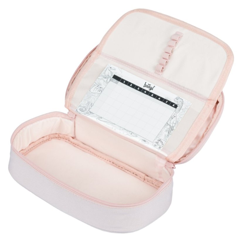 BAAGL SET 3 Skate max Creamy: batoh, penál, sáček - Baagl