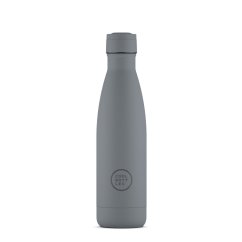 Nerezová termolahev COOL BOTTLES Pastel Grey třívrstvá 500 ml